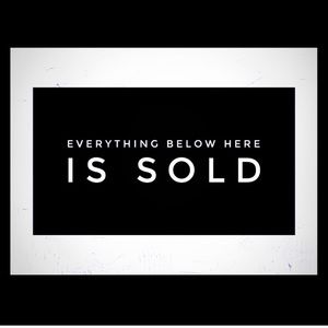 Everything below here is sold